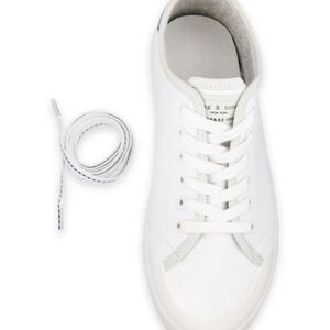 rag & bone Women's Sneakers White Leather Lace Up Size 35/ US 5 New In Box‎